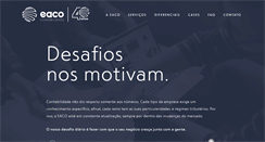 Desktop Screenshot of eaco.com.br