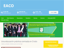 Tablet Screenshot of eaco.cl